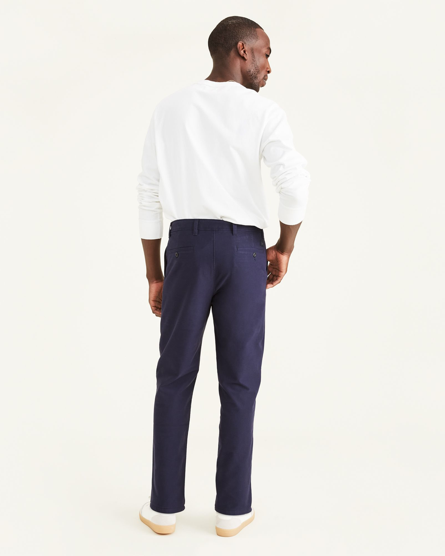 (image for) Leading Comfort Knit Chinos, Straight Fit